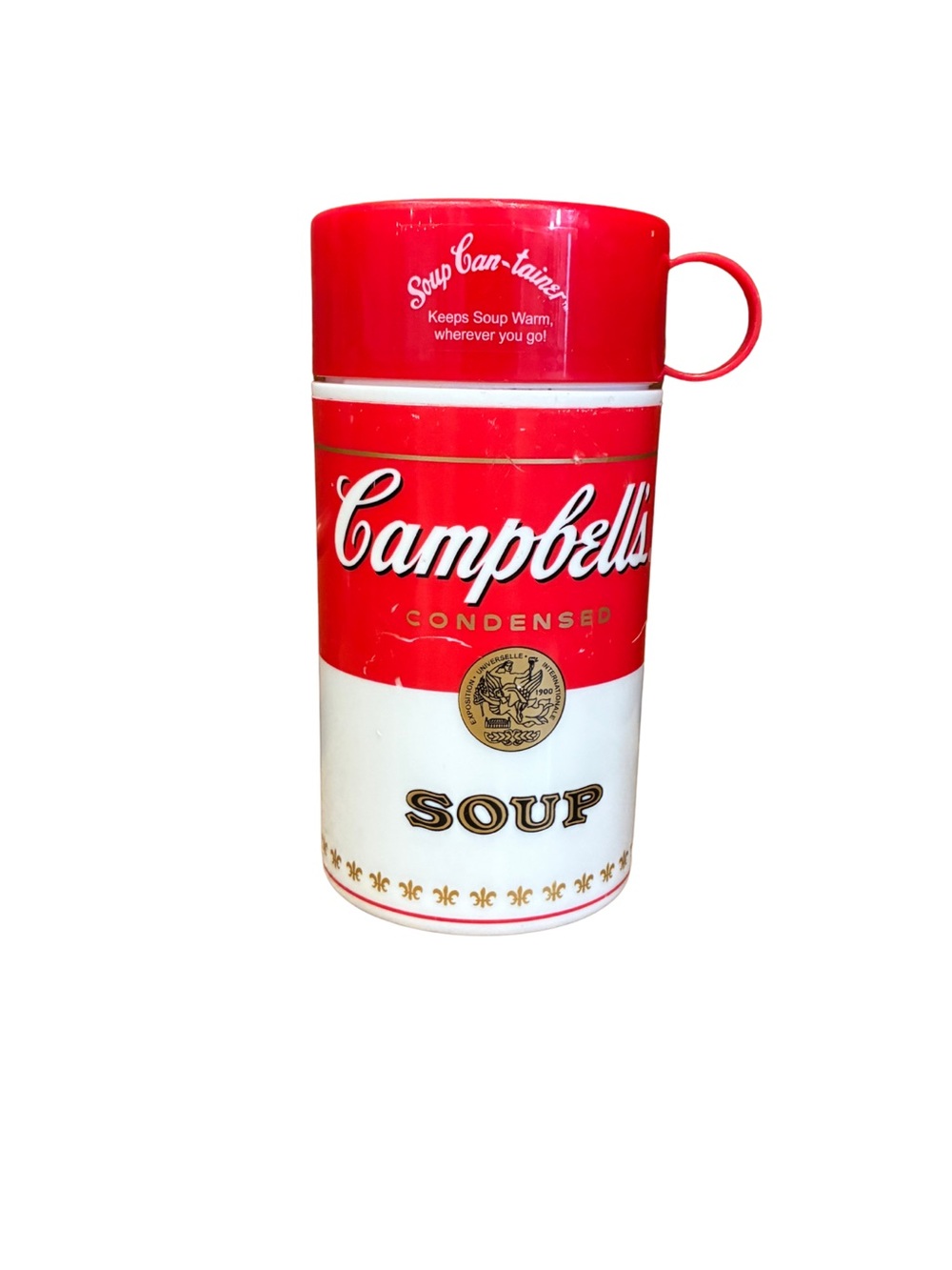 Vintage 1998 Campbell’s Soup Can-Tainer Thermos Mug 11.5oz